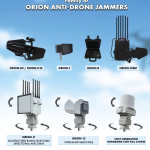 FAMILY of ORION ANTI-DRONE JAMMERS